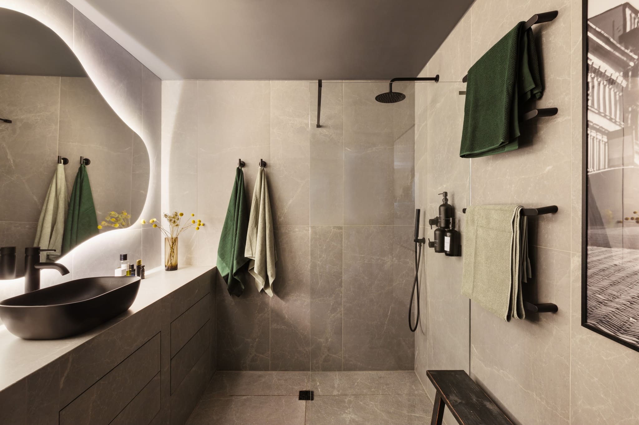 salle de bain design appartement contemporain 68m2 salle de bain design appartement contemporain 68m2