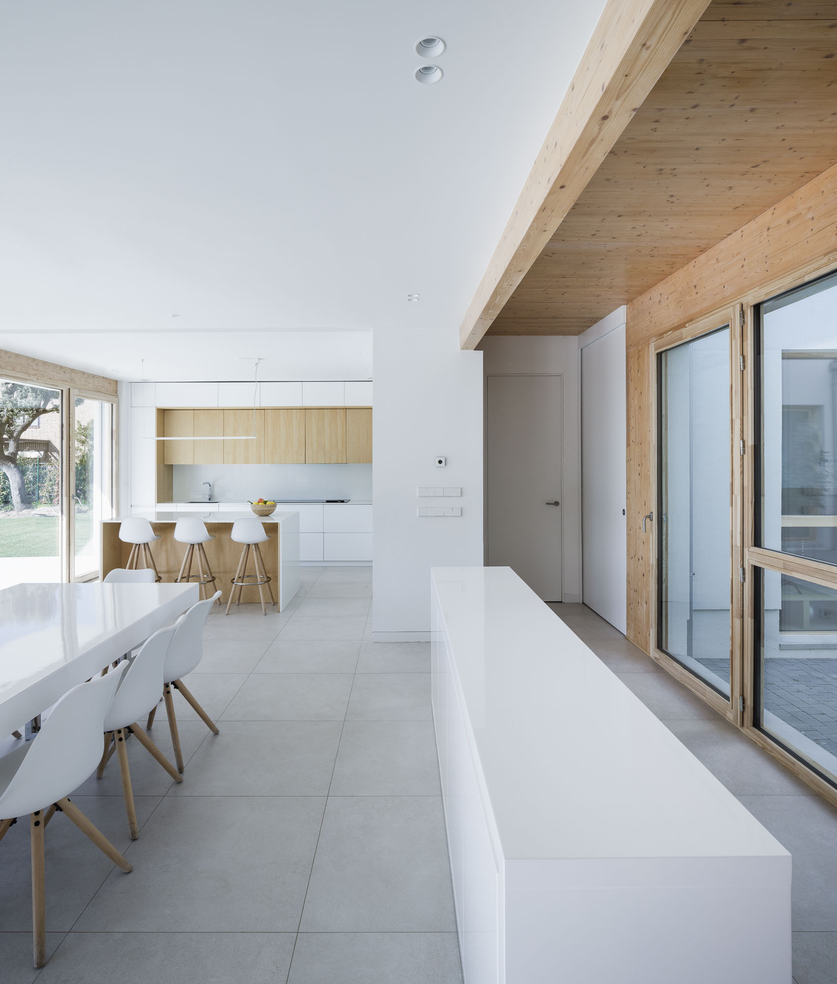 salle à manger et cuisine décoration design maison Passivhaus Espagne salle à manger et cuisine décoration design maison Passivhaus Espagne
