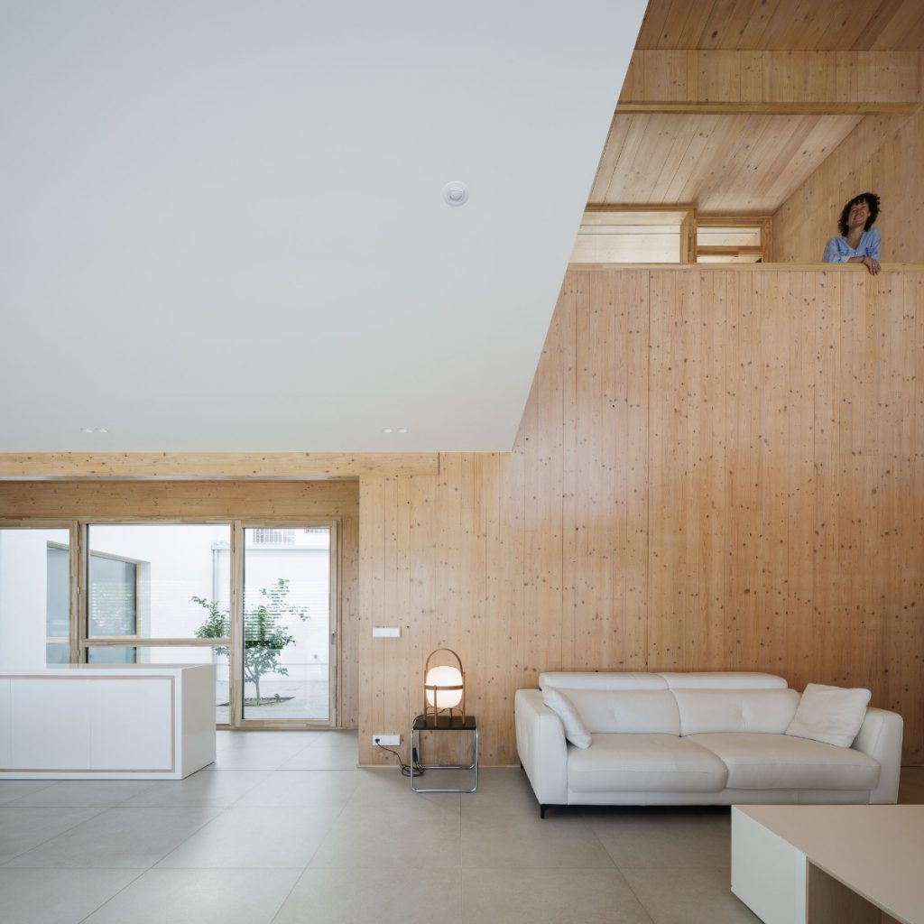 salon décoration design maison Passivhaus Espagne salon décoration design maison Passivhaus Espagne