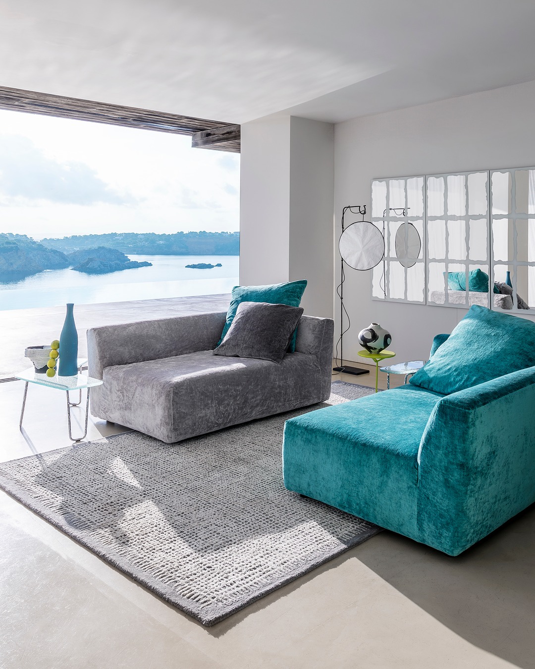 salon vue mer canapé collection OTTO collaboration Catalogue AM PM 2025