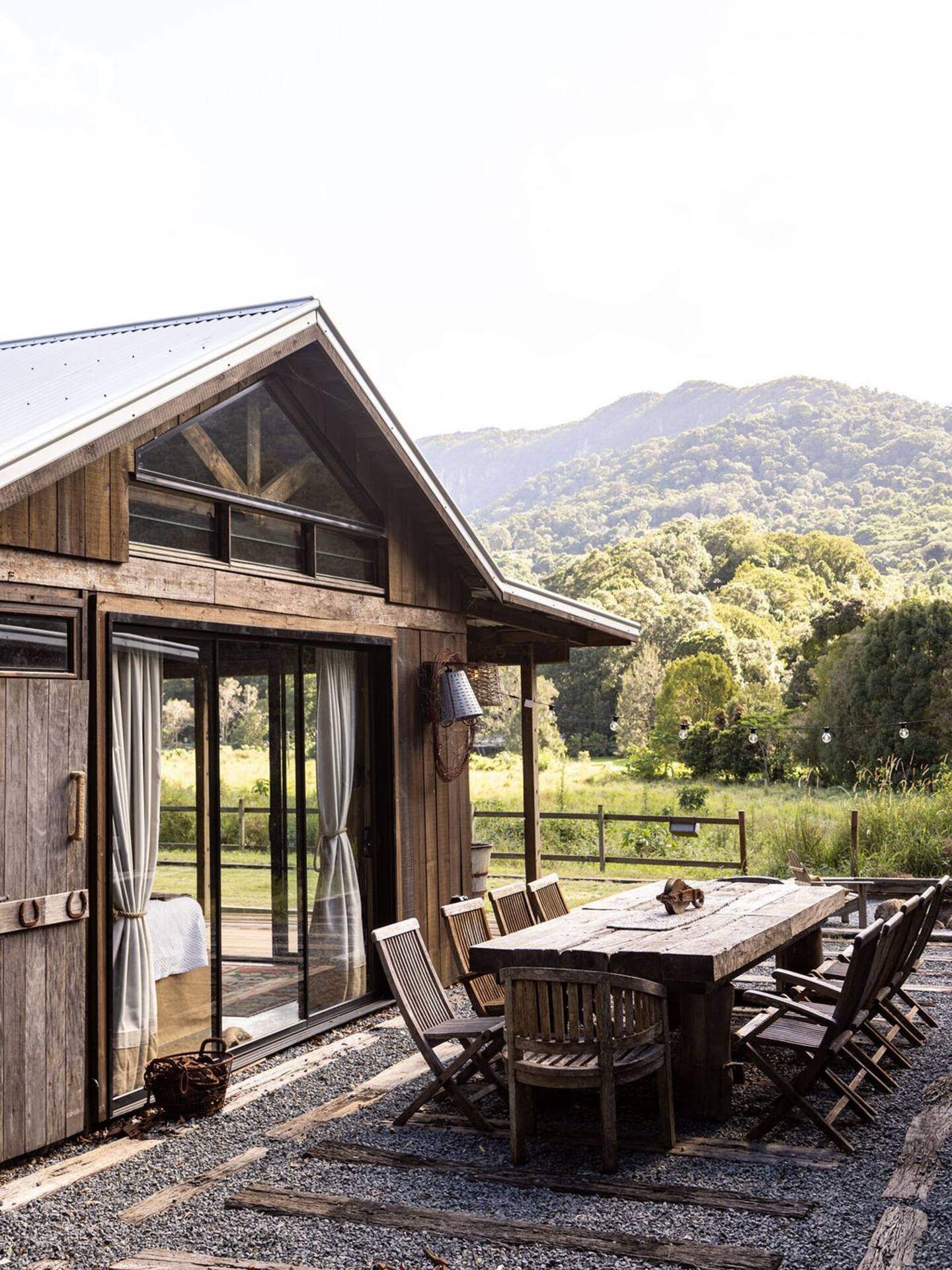 maison rustique chic Hillview Stables Australie maison rustique chic Hillview Stables Australie