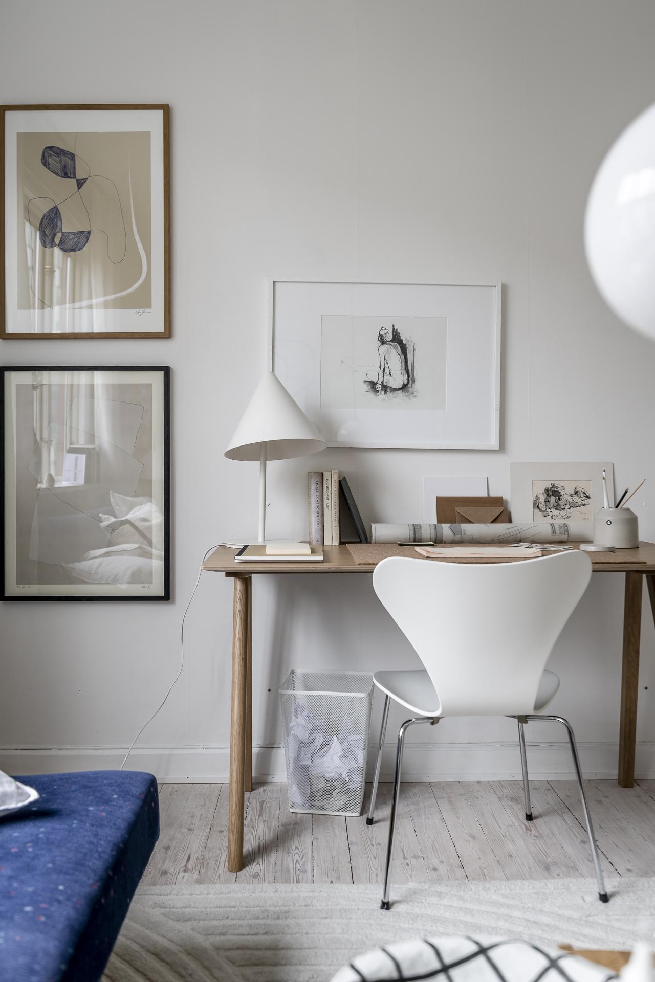 bureau design dans salon bureau design dans salon