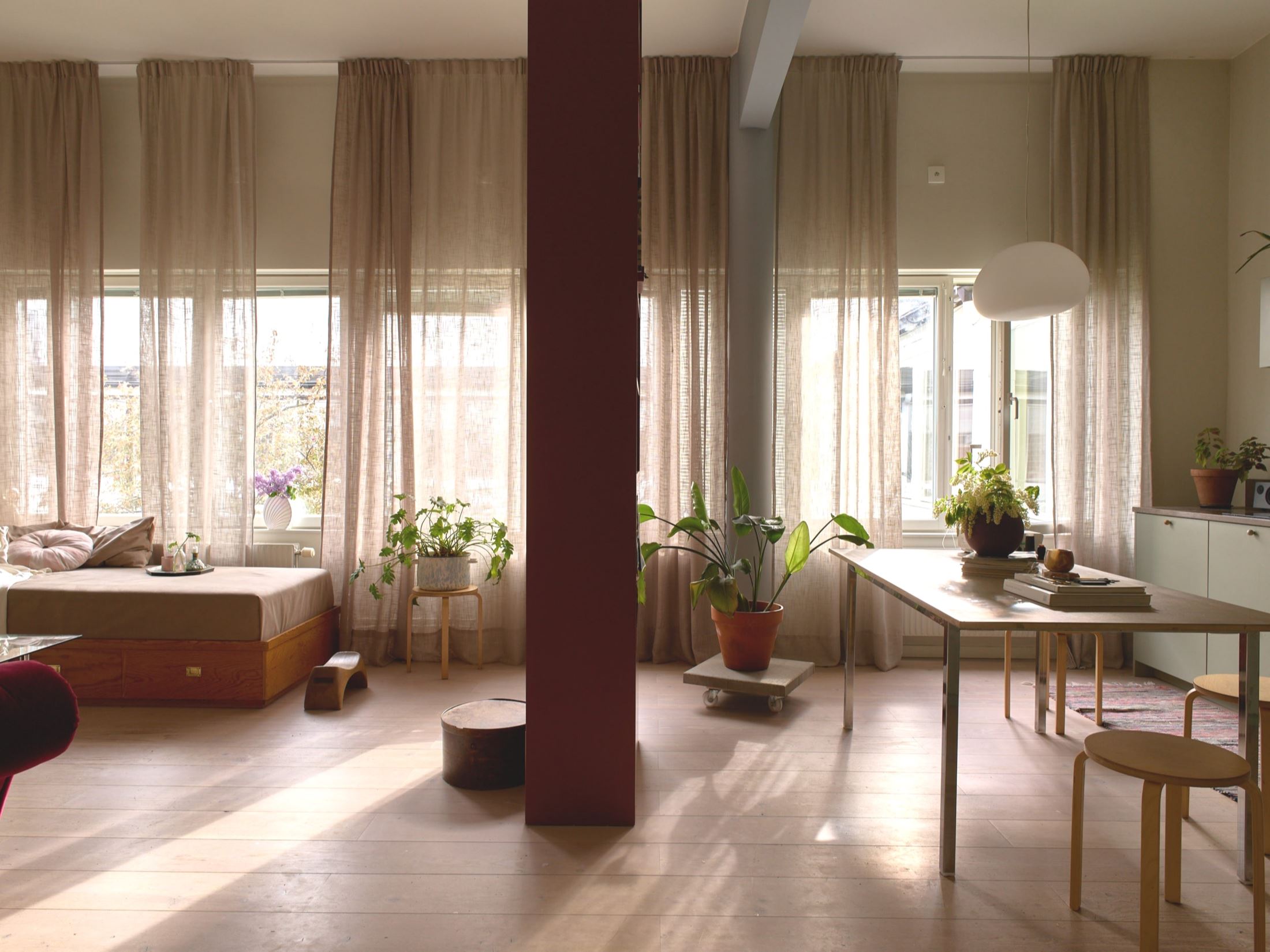 cuisine et salon appartement atypique de 50m2 décoration contemporaine cuisine et salon appartement atypique de 50m2 décoration contemporaine