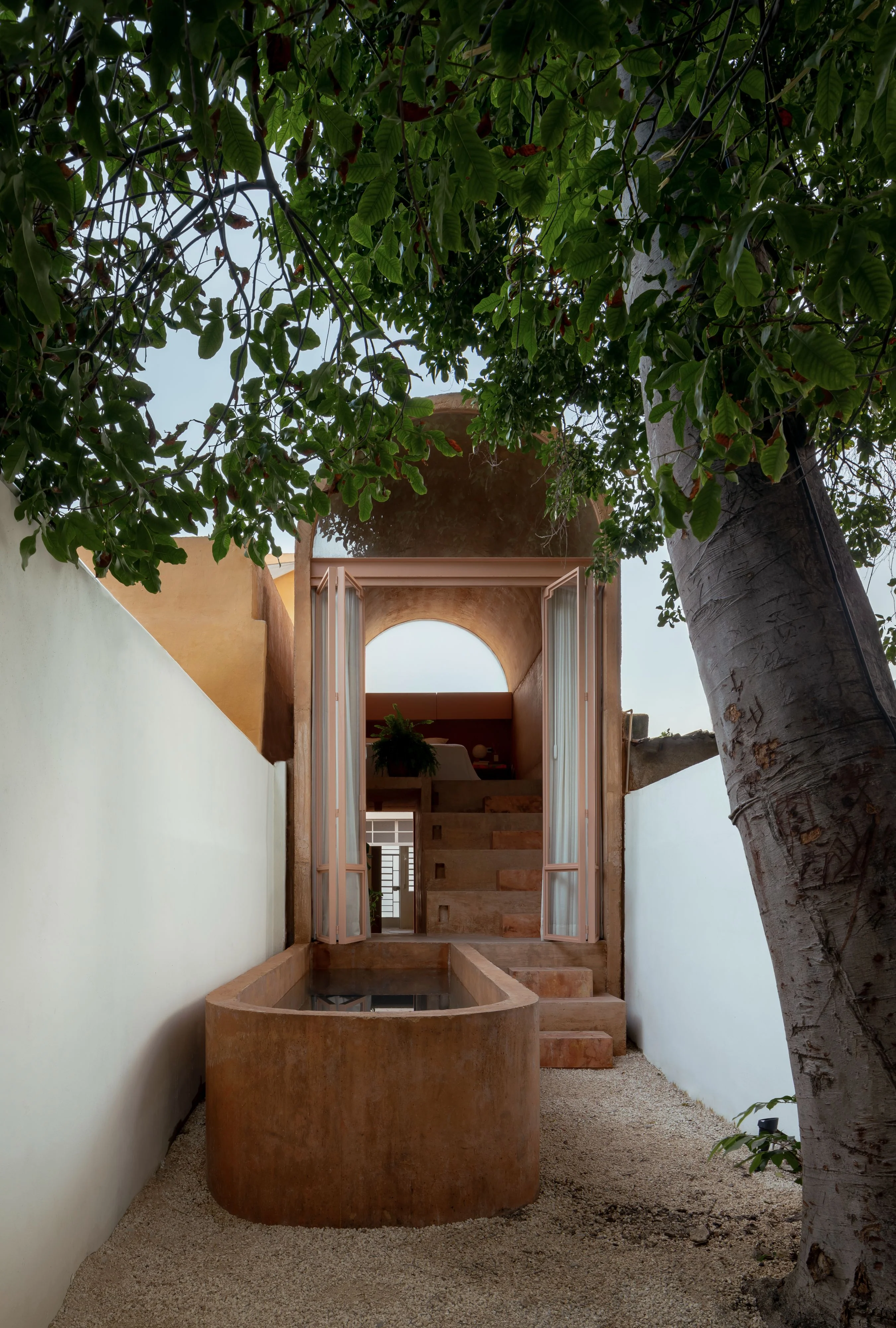 jardin avec mini piscine petite maison architecte Casita Vagantes jardin avec mini piscine petite maison architecte Casita Vagantes