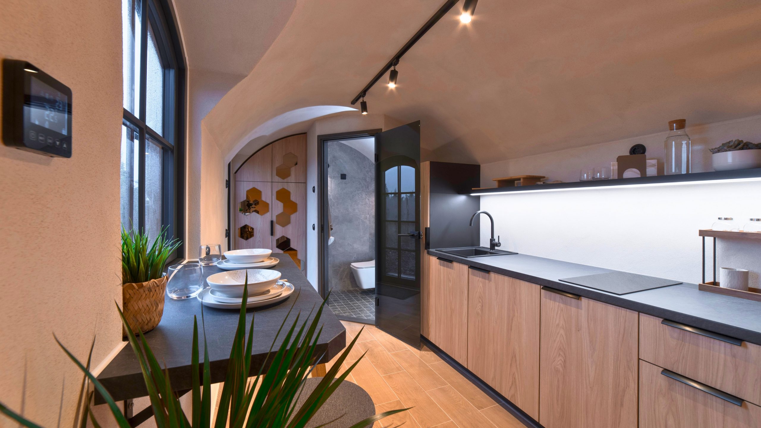 intérieur petite maison préfabriquée en béton Revonia intérieur petite maison préfabriquée en béton Revonia