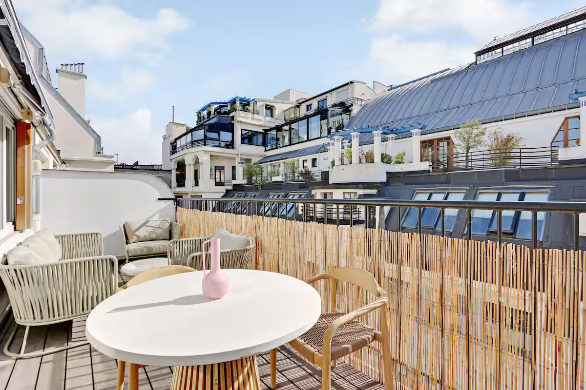 terrasse appartement 42m2 Paris
