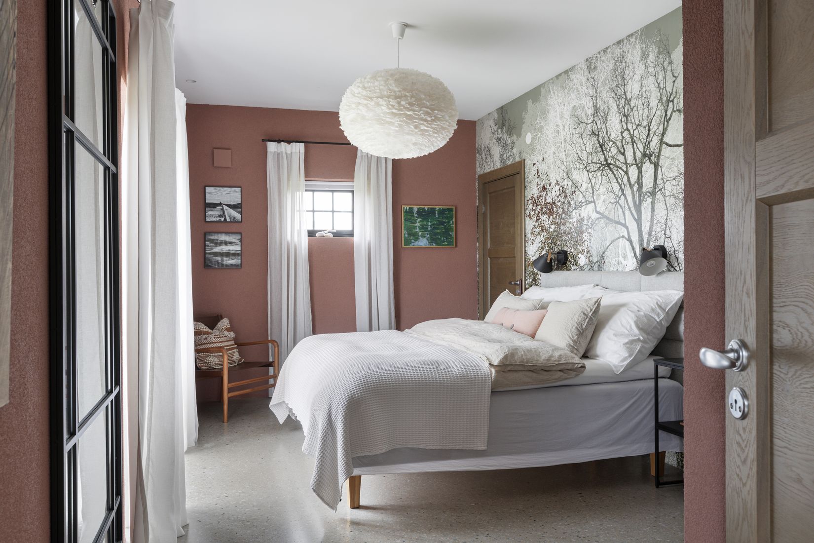 chambre terracotta et grise décoration scandinave chambre terracotta et grise décoration scandinave