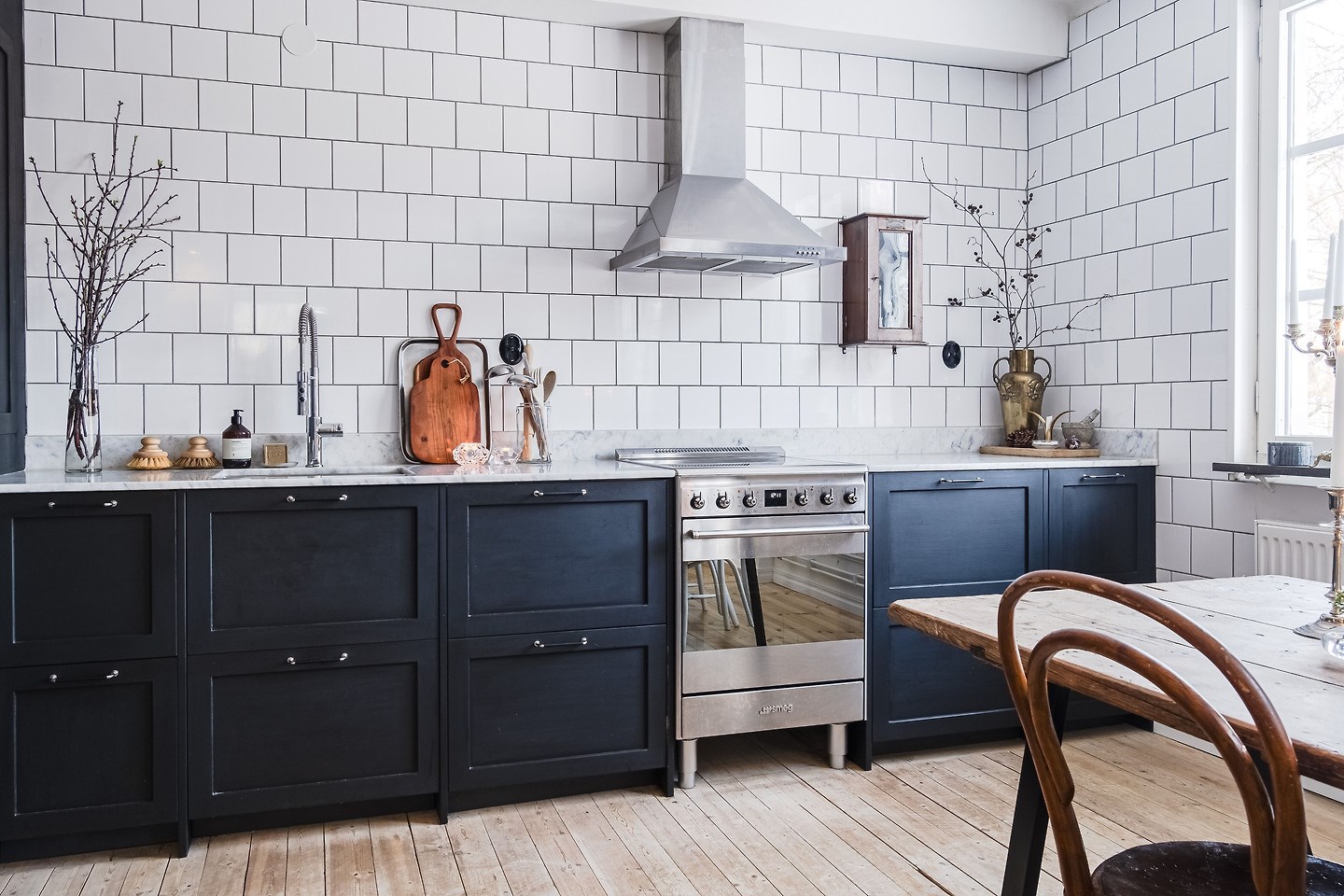 cuisine bleue décoration scandinave cuisine bleue décoration scandinave