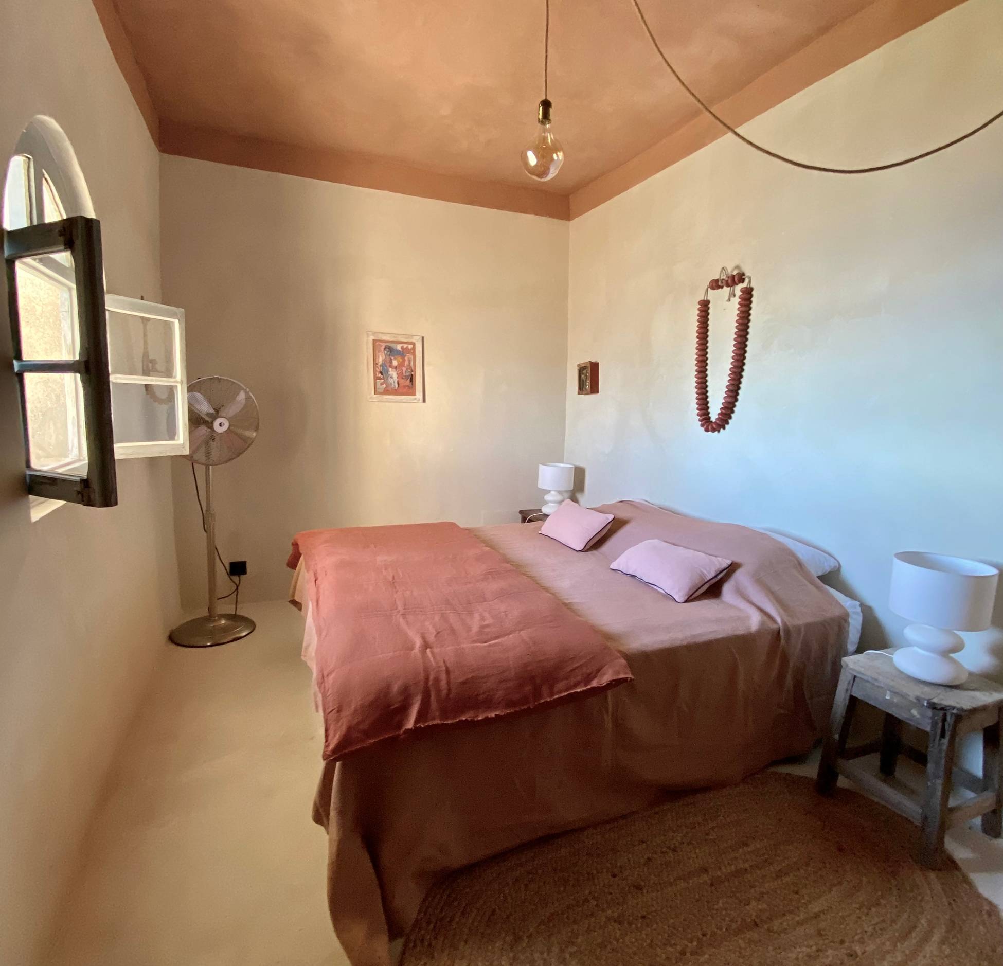 chambre décoration rustique chic et vintage Casetta du Cap maison Corse chambre décoration rustique chic et vintage Casetta du Cap maison Corse
