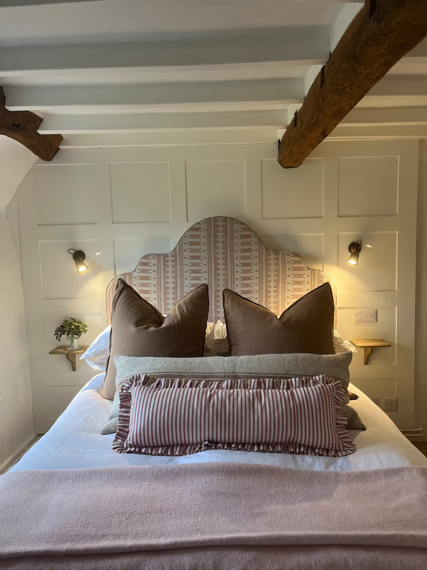 chambre avec poutres