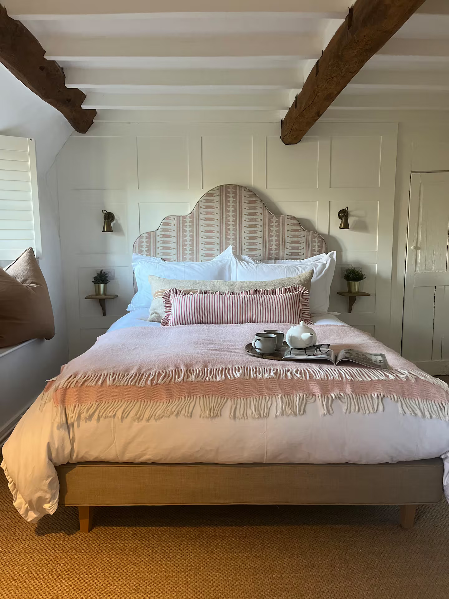 chambre avec poutres