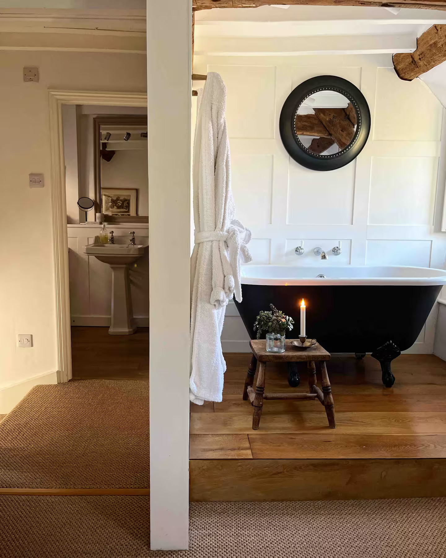 salle de bain vintage