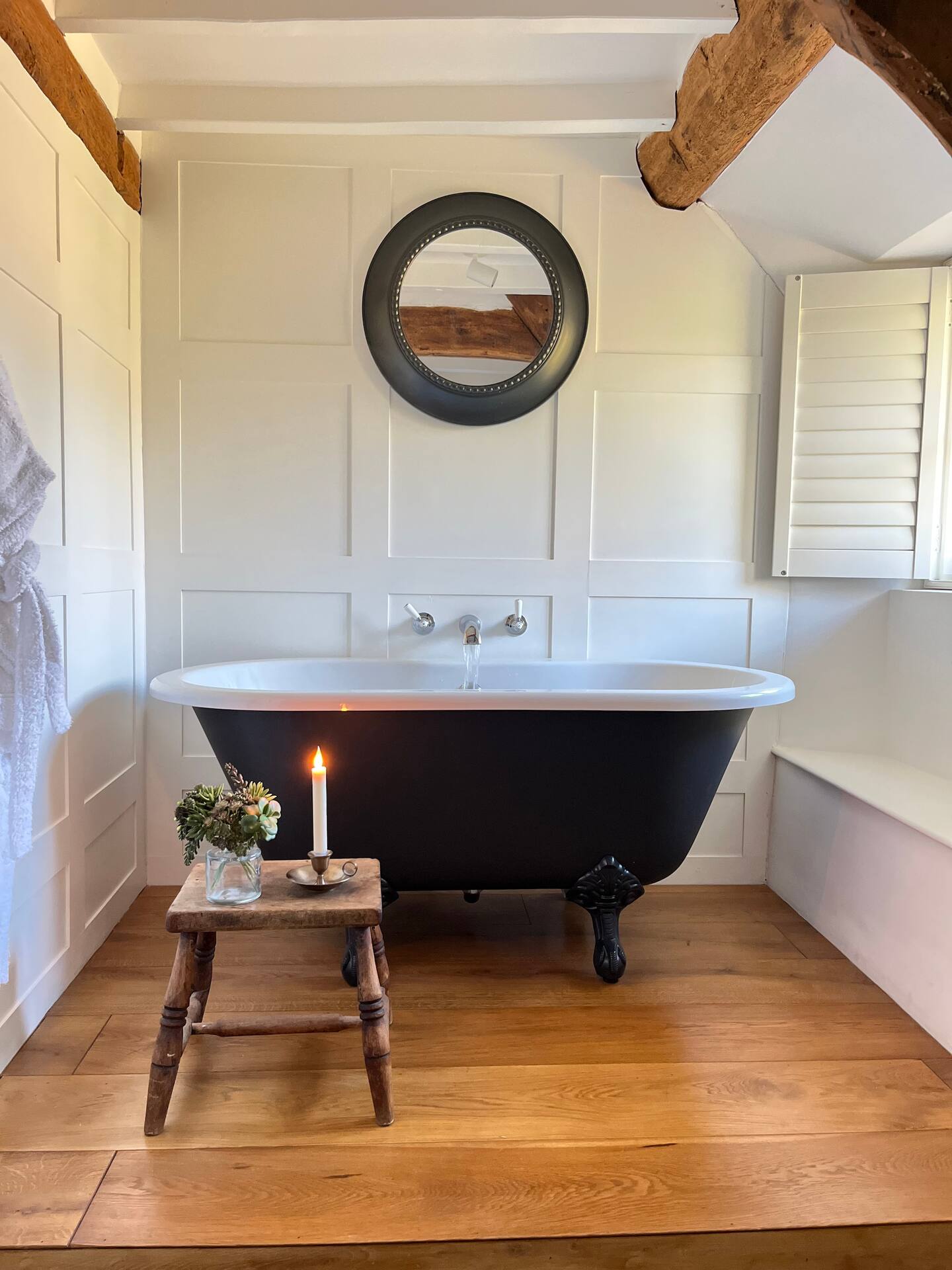 salle de bain vintage