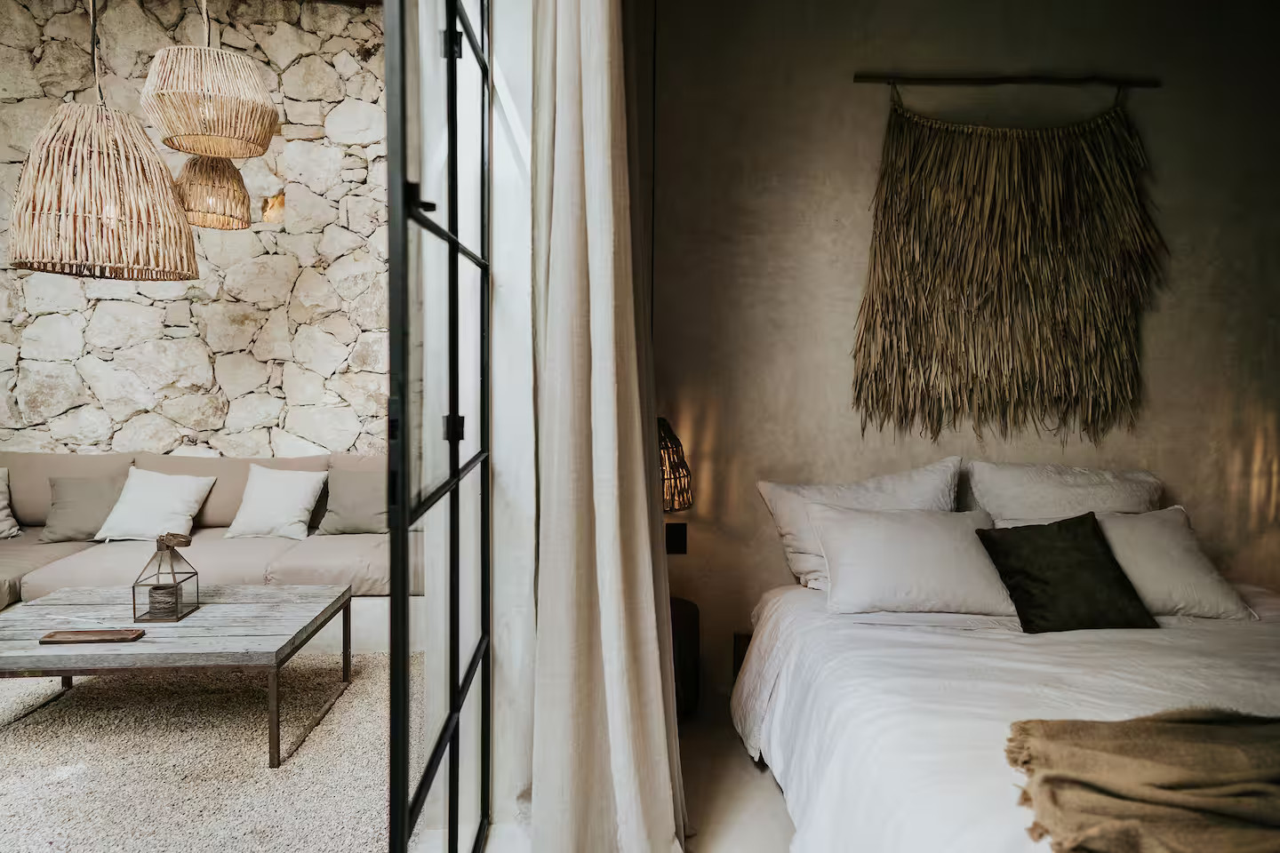 espace chambre appartement avec jardin et piscine à Tulum espace chambre appartement avec jardin et piscine à Tulum