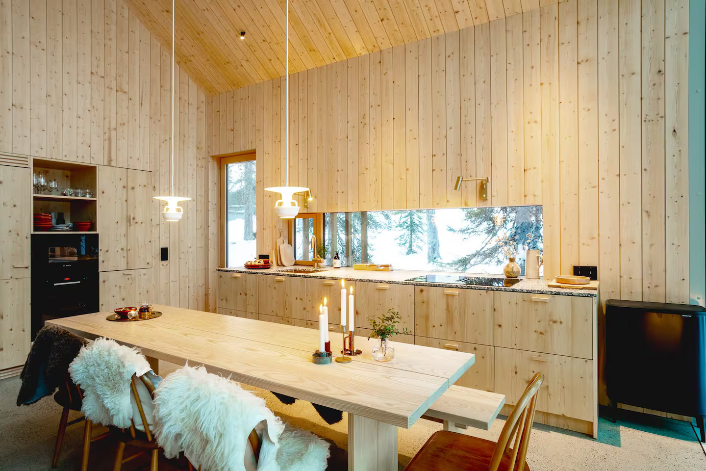 cuisine maison en bois Finlande Housu House cuisine maison en bois Finlande Housu House