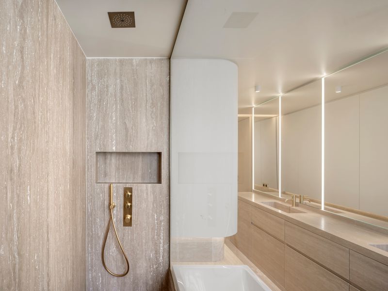 salle de bain travertin salle de bain travertin