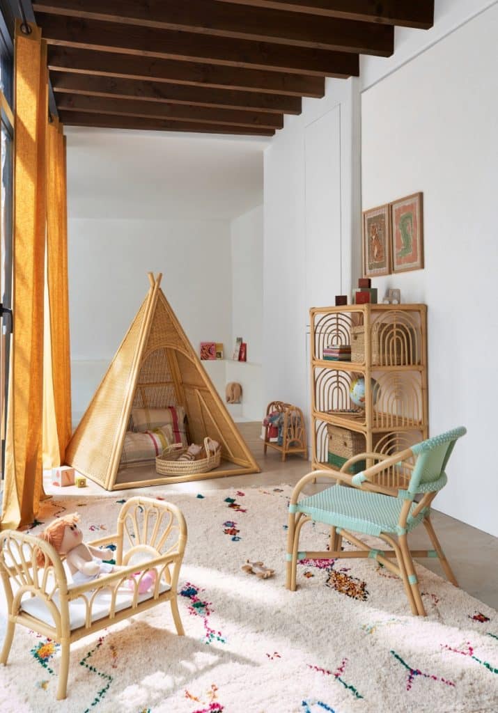 chambre enfant tipi rotin chambre enfant tipi rotin