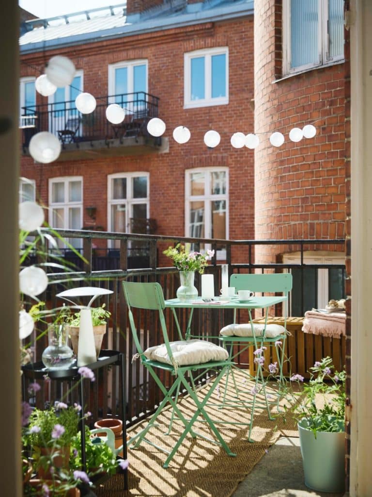 balcon mobilier IKEA catalogue outdoor 2025