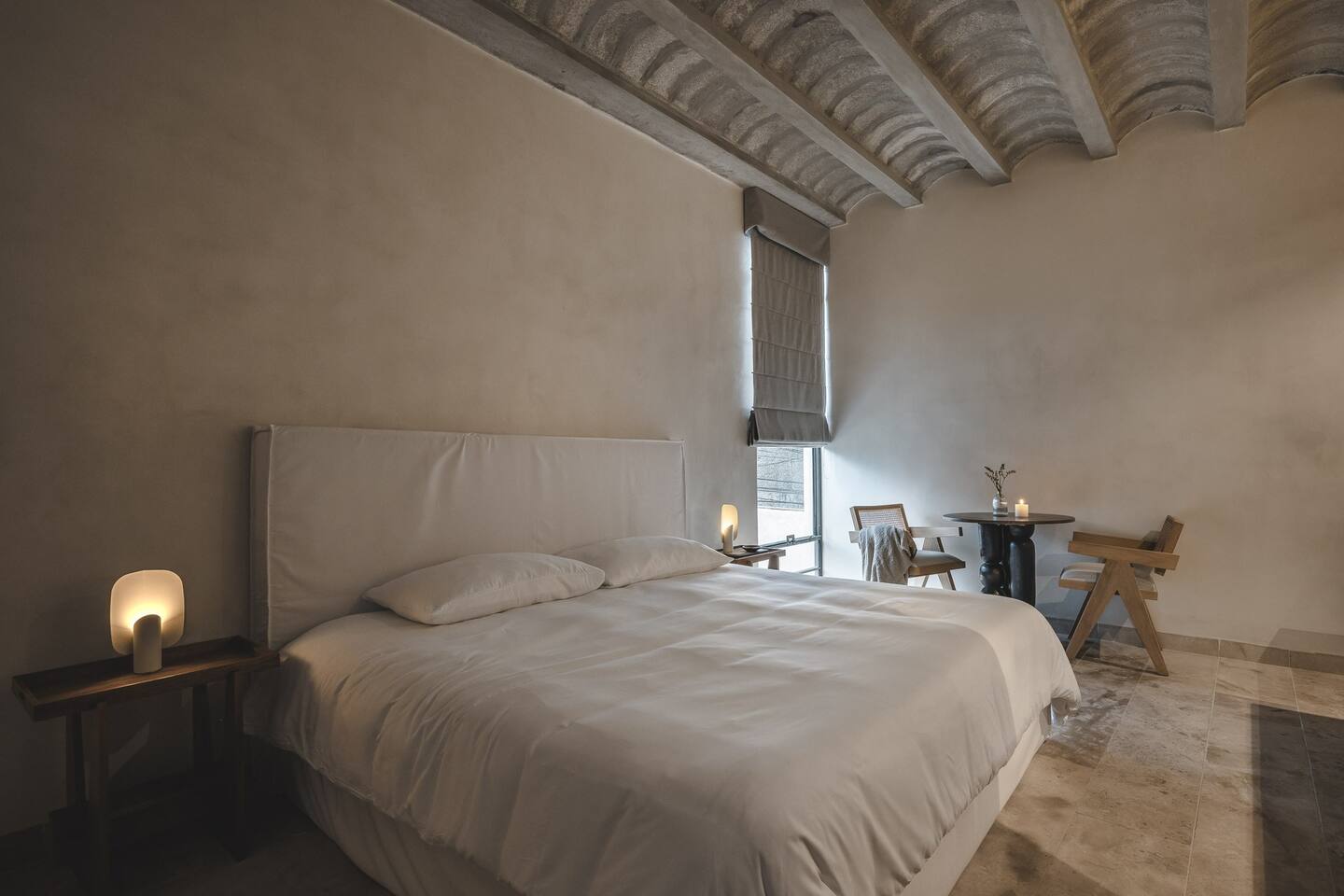 chambre décoration naturelle et contemporaine la Pausa Mexique chambre décoration naturelle et contemporaine la Pausa Mexique