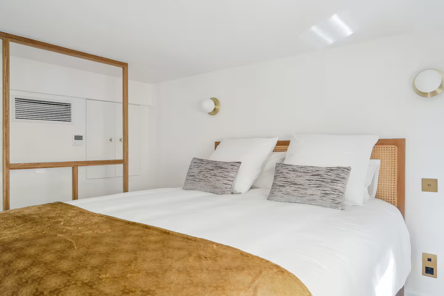 chambre sur mezzanine