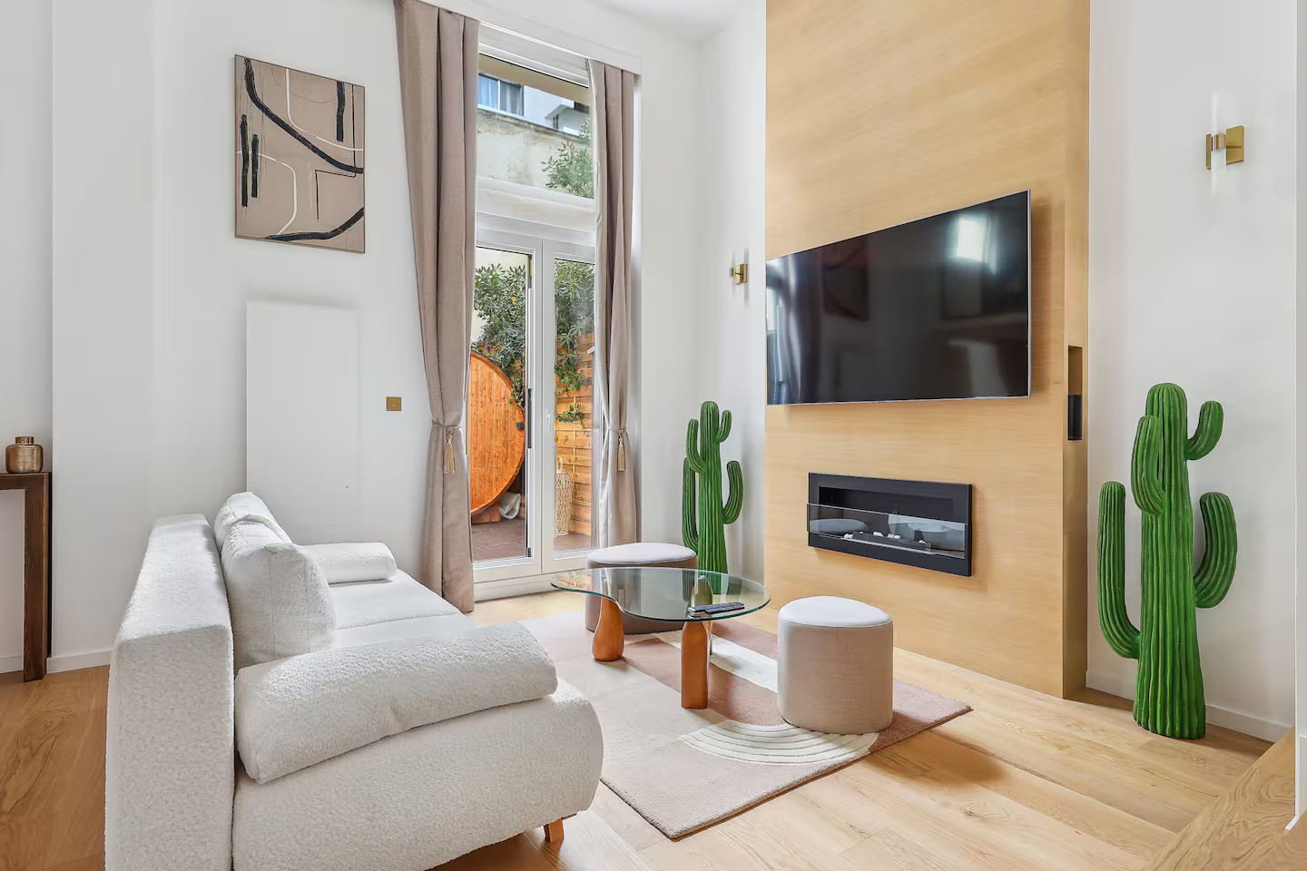 salon appartement Paris décoration contemporaine