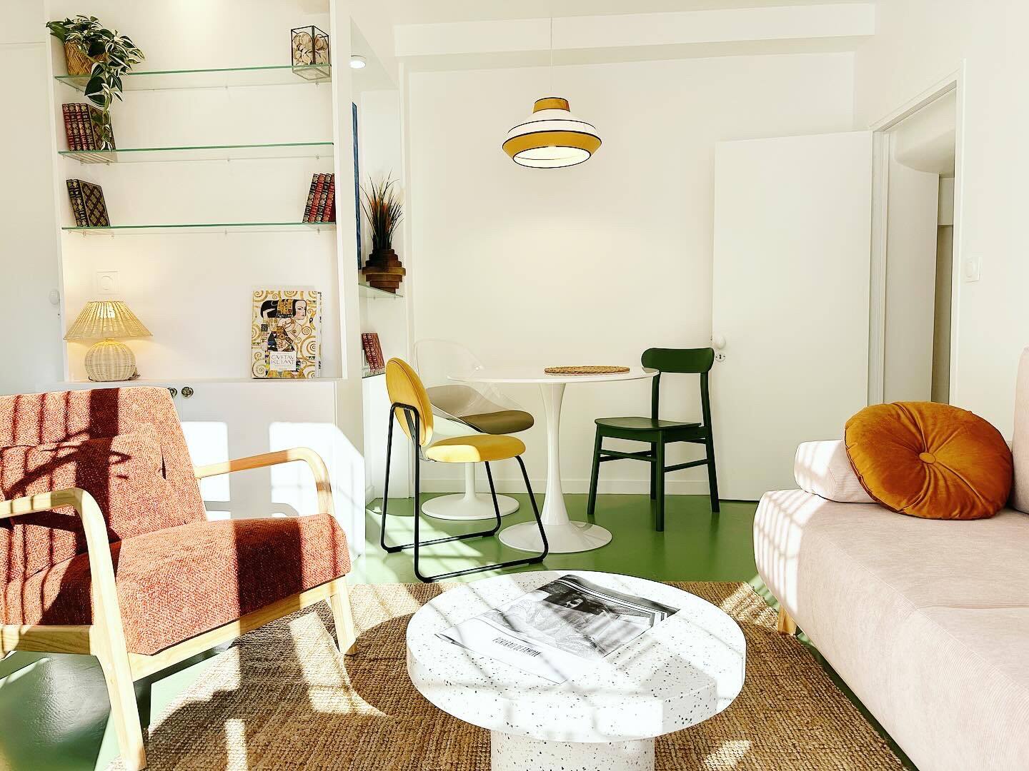 salon maison 30m2 Paris