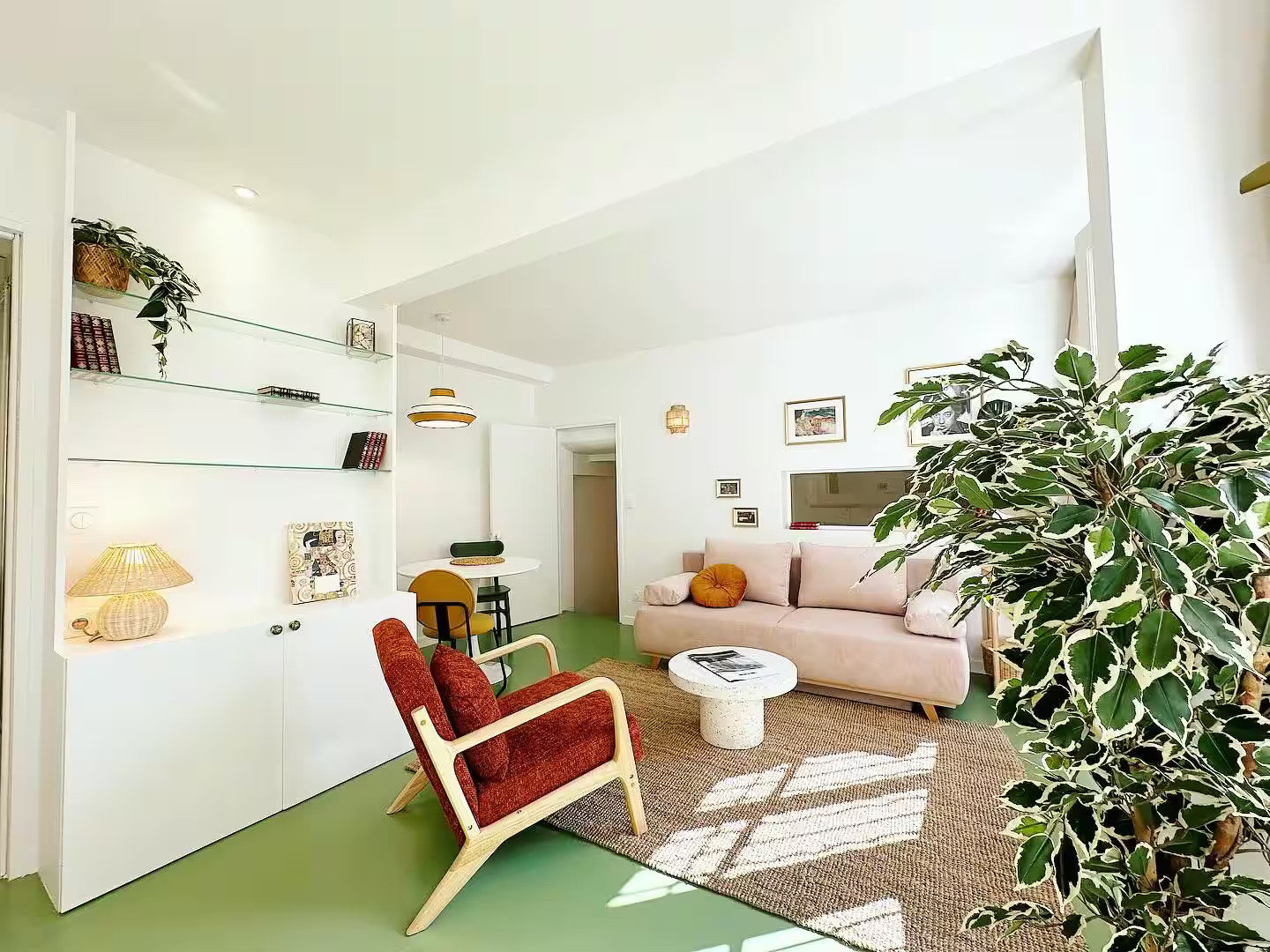 salon maison 30m2 Paris