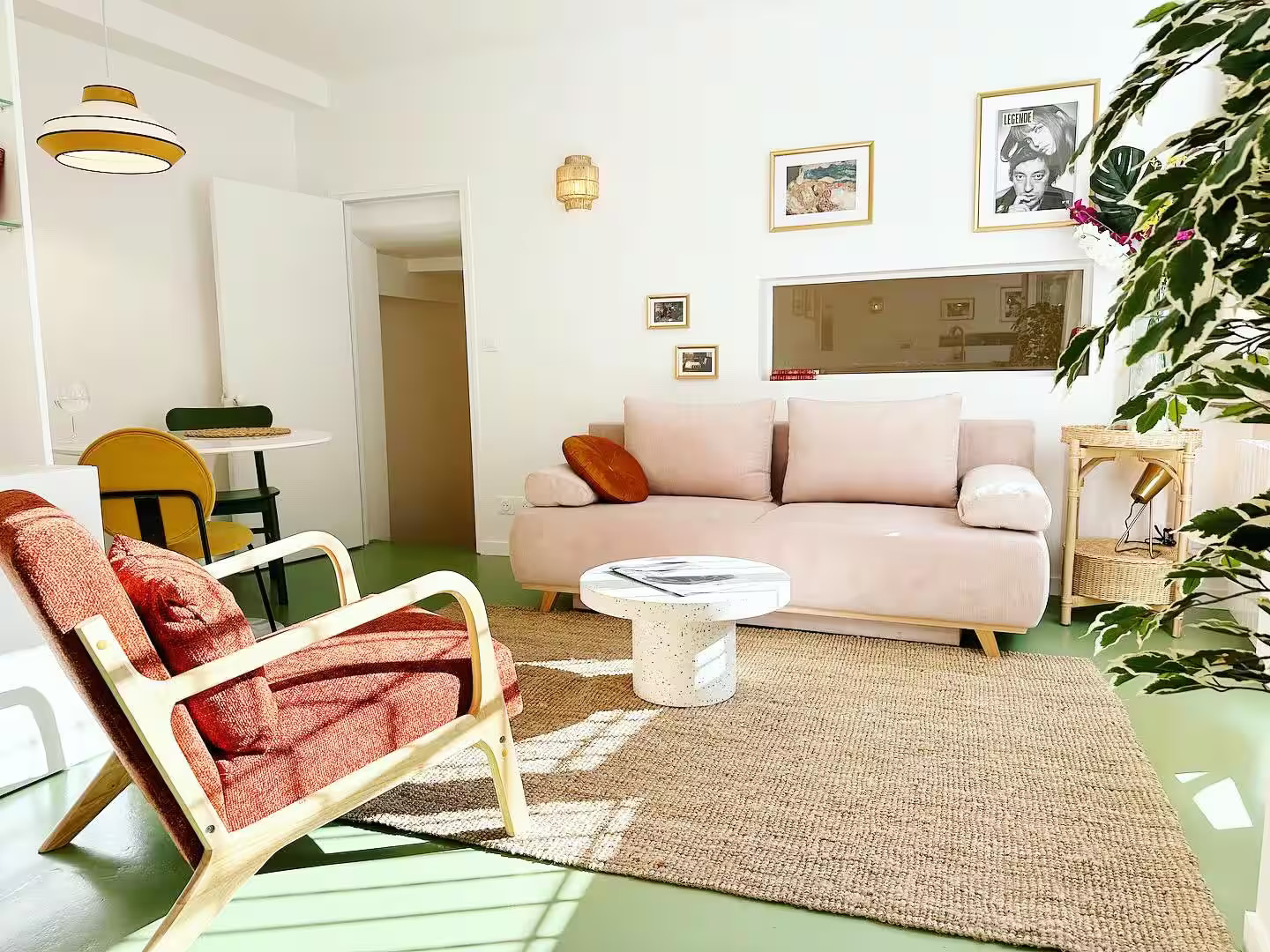 salon maison 30m2 Paris
