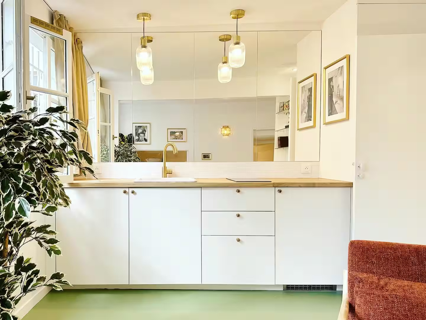 cuisine maison 30m2 Paris