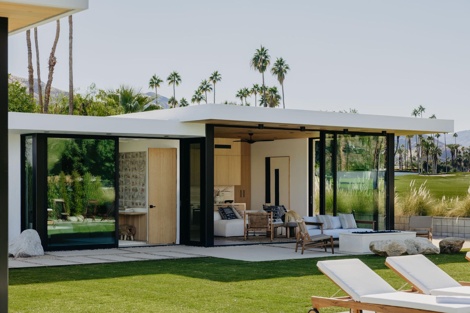 maison contemporaine Palm Springs maison contemporaine Palm Springs