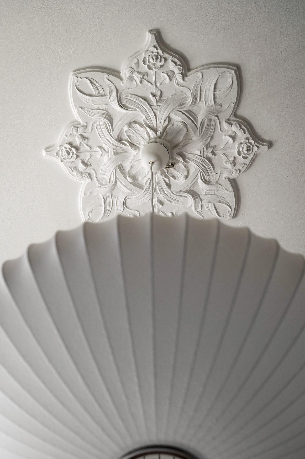 rosace plafond Art Nouveau