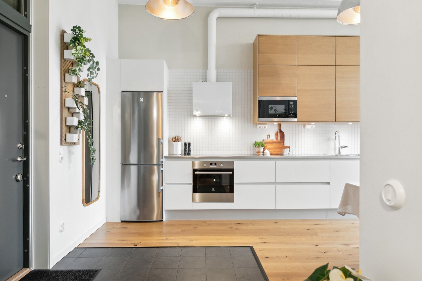 cuisine bicolore