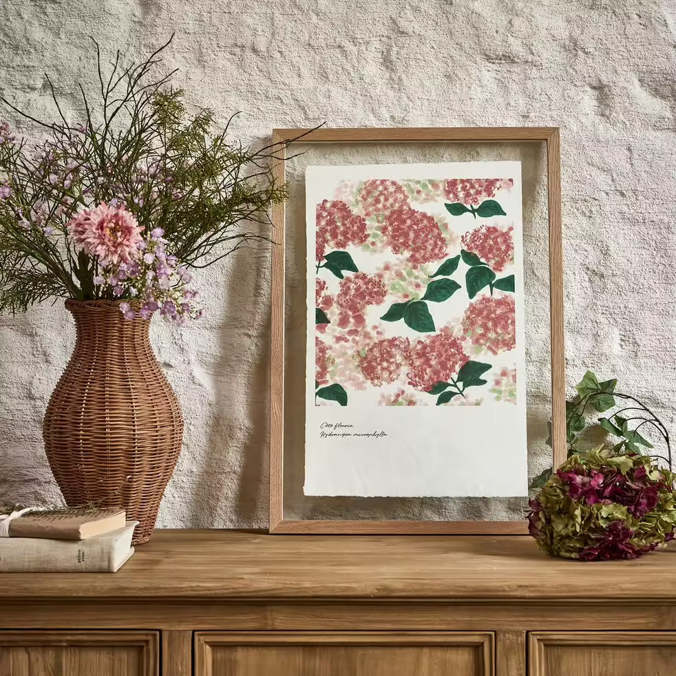 image encadrée fleurs