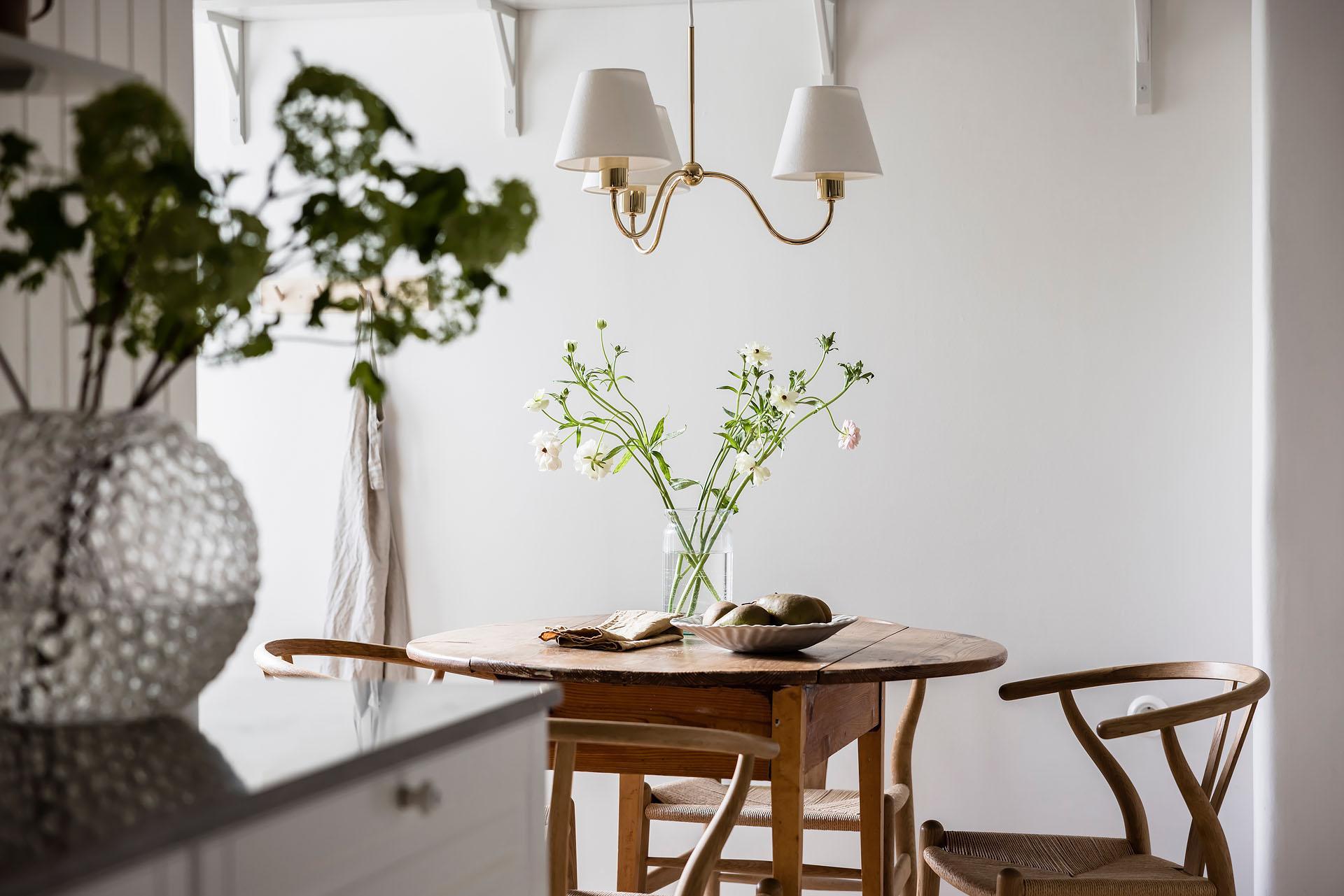 cuisine blanche décoration scandinave