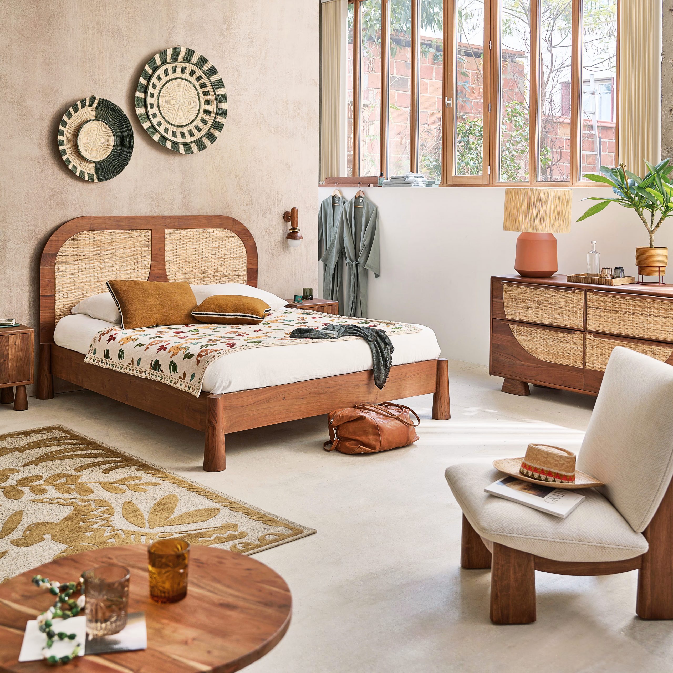 chambre bohème chic Maisons du Monde chambre bohème chic Maisons du Monde