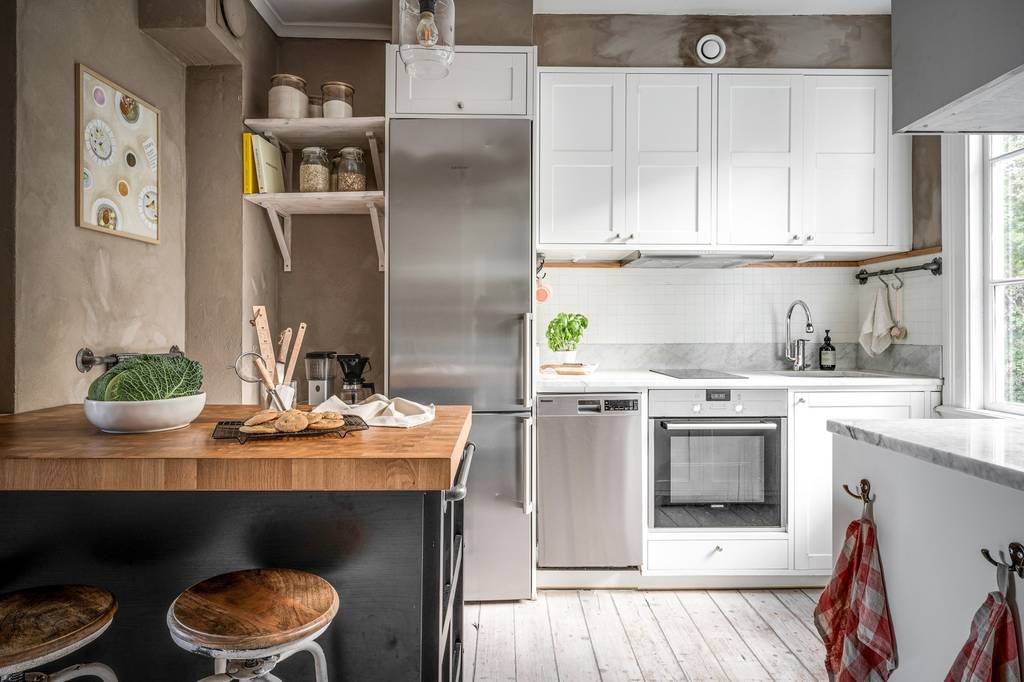 cuisine décoration scandinave appartement 64m2 cuisine décoration scandinave appartement 64m2