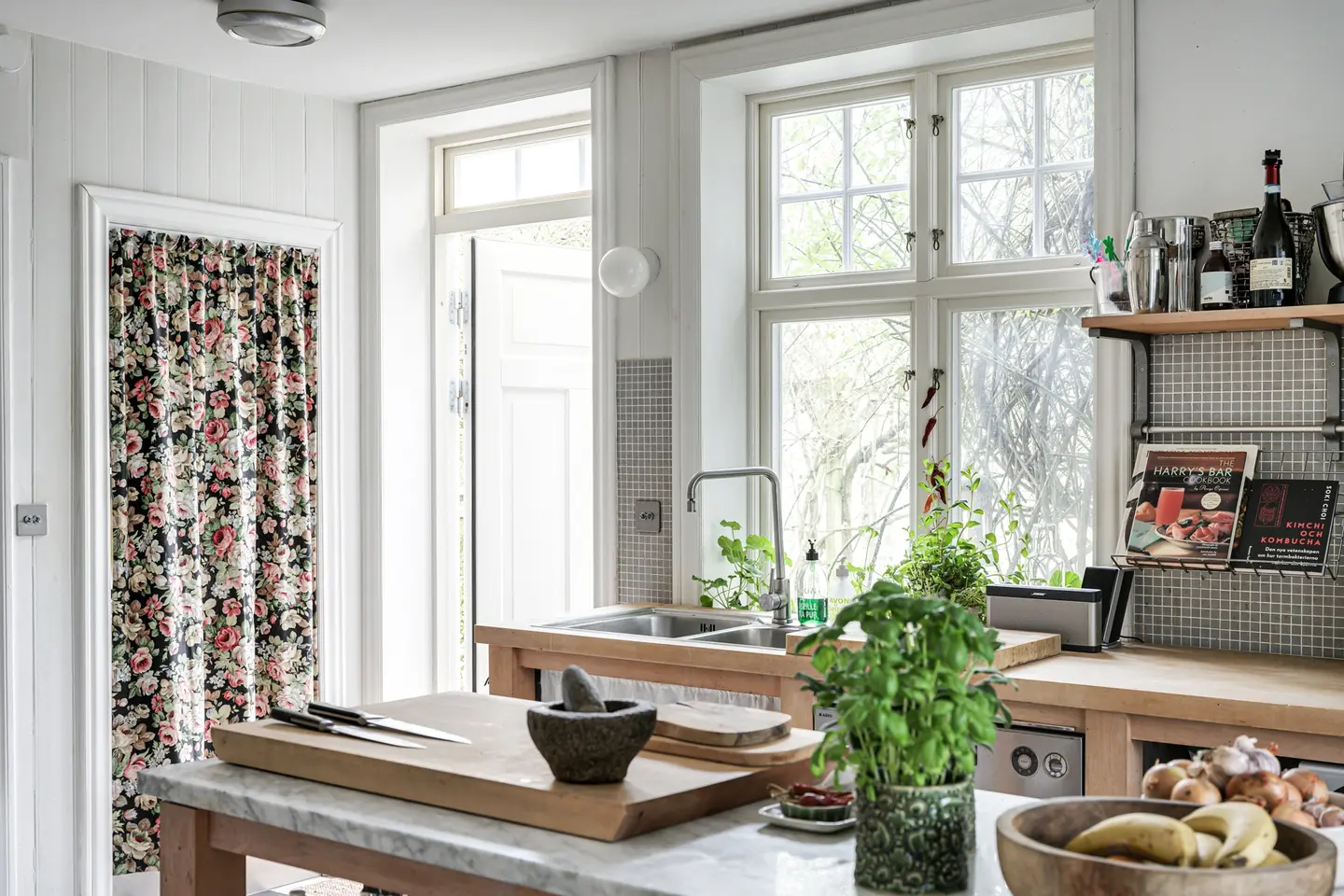 cuisine blanche et bois cuisine blanche et bois