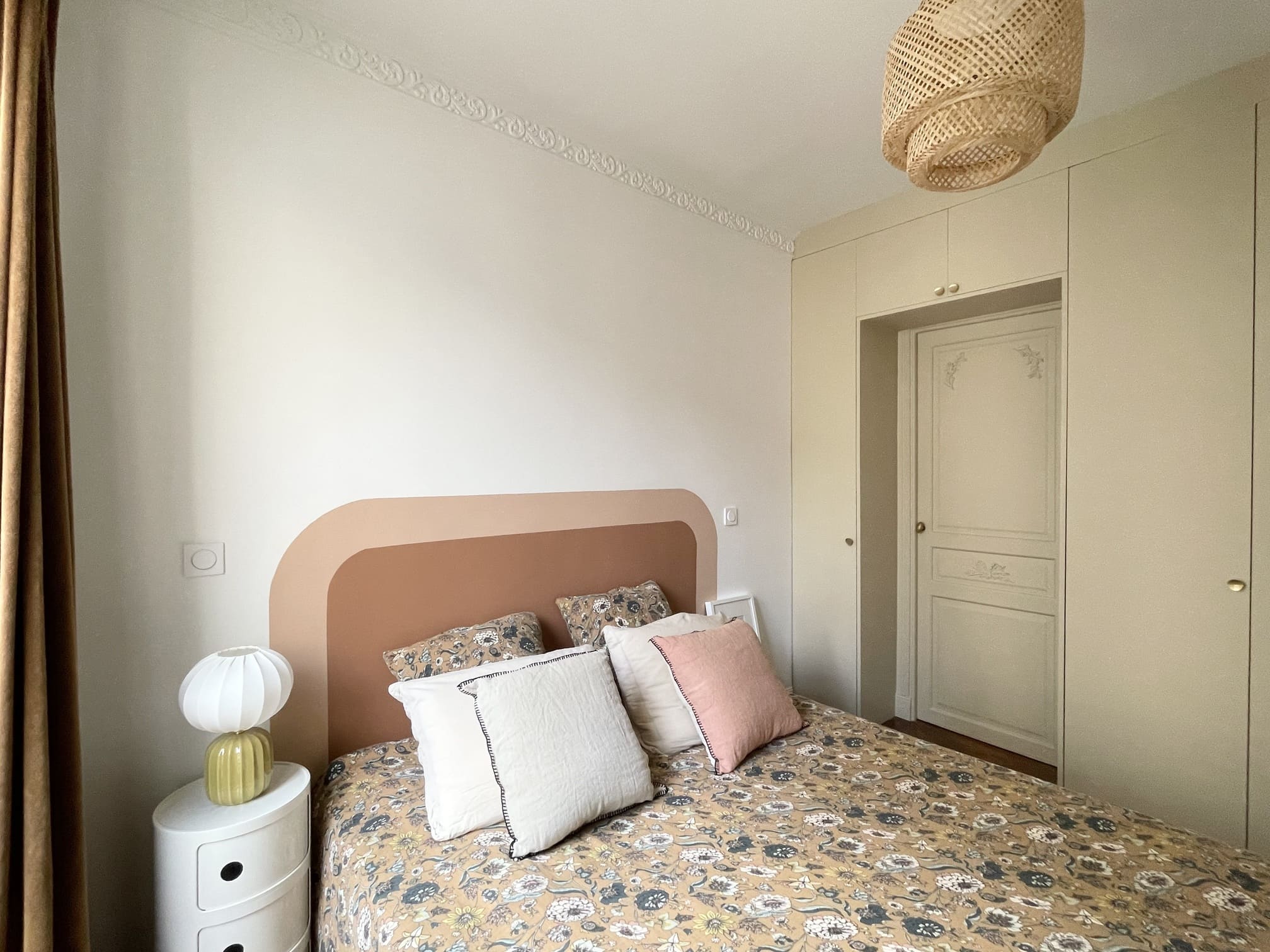 chambre tête de lit peinte photo : Happy Pog chambre tête de lit peinte photo : Happy Pog