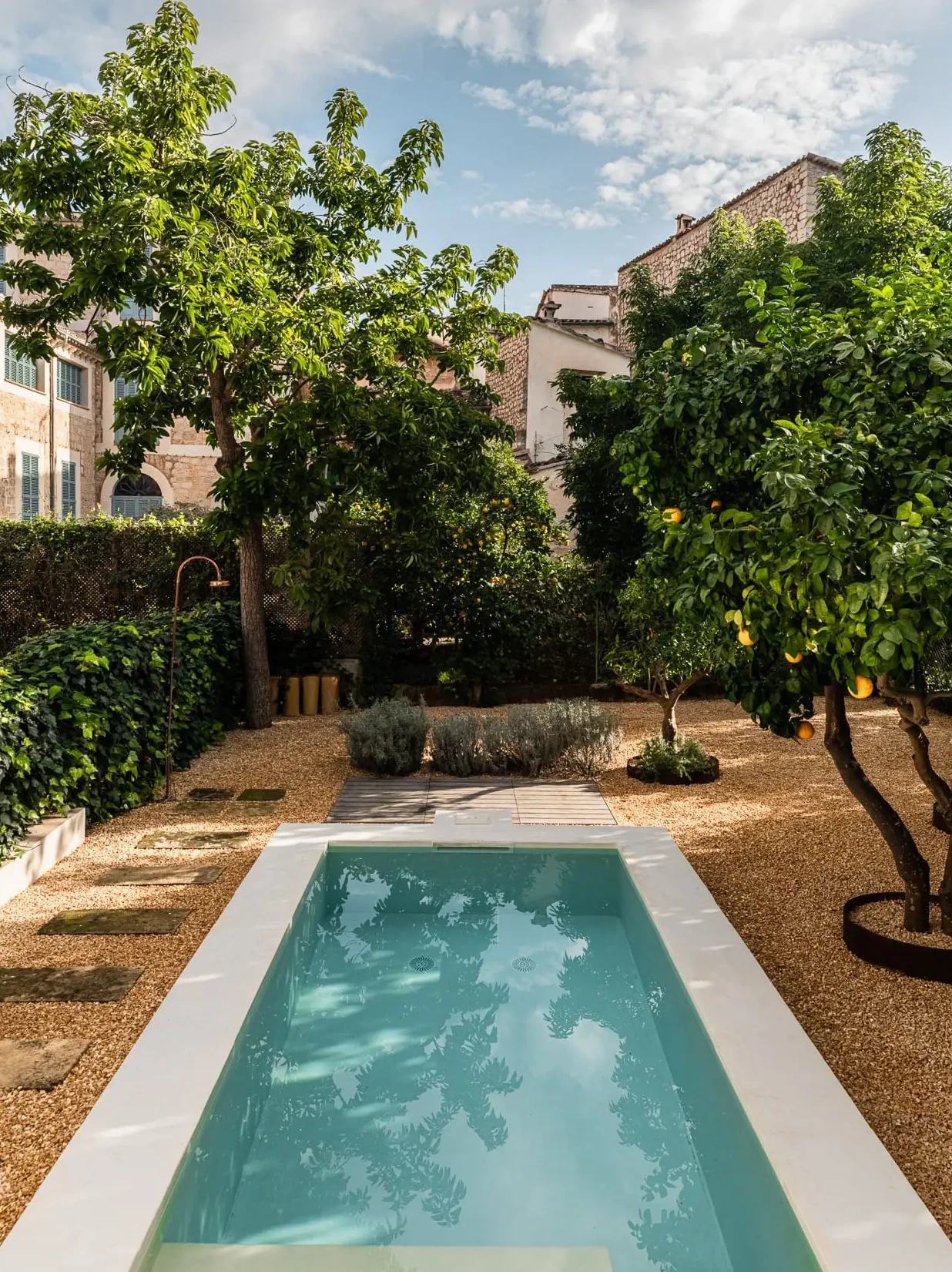 jardin avec piscine Majorque Soller jardin avec piscine Majorque Soller