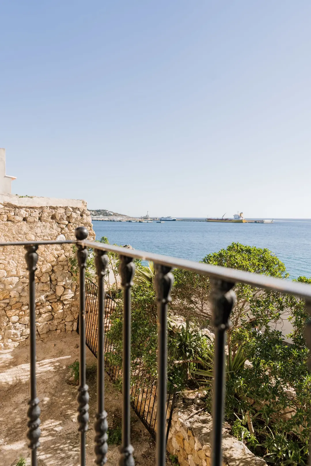 balcon vue mer maison Ibiza balcon vue mer maison Ibiza