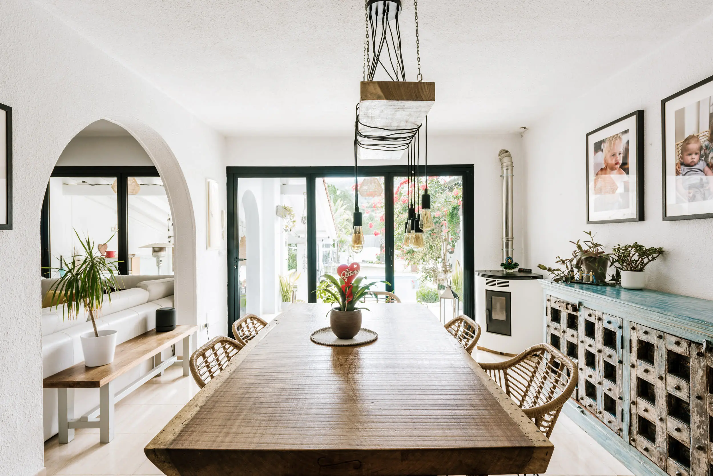 salle à manger maison Ibiza avec piscine salle à manger maison Ibiza avec piscine