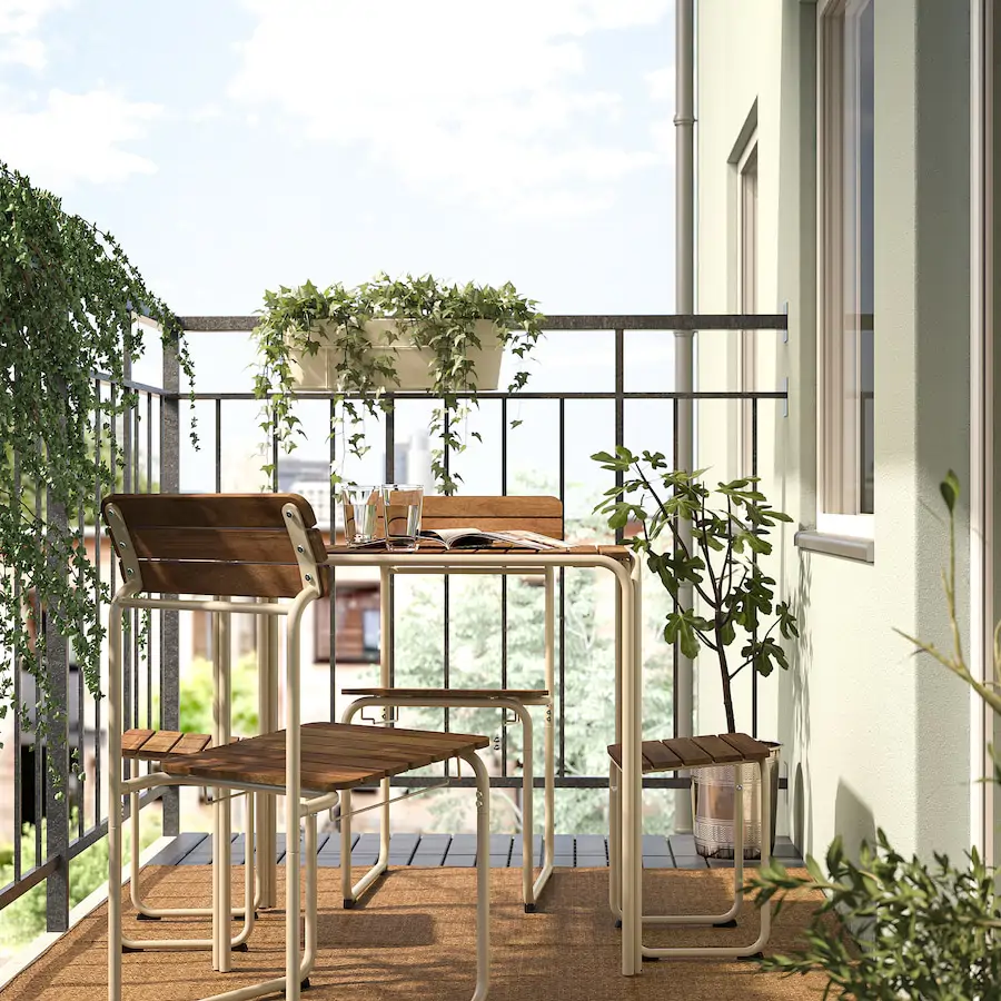 balcon en ville