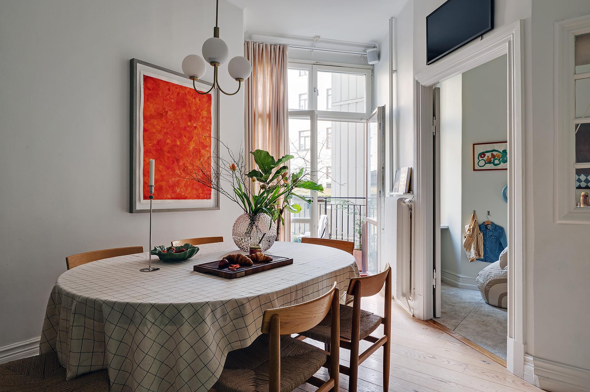 salle à manger décoration scandinave