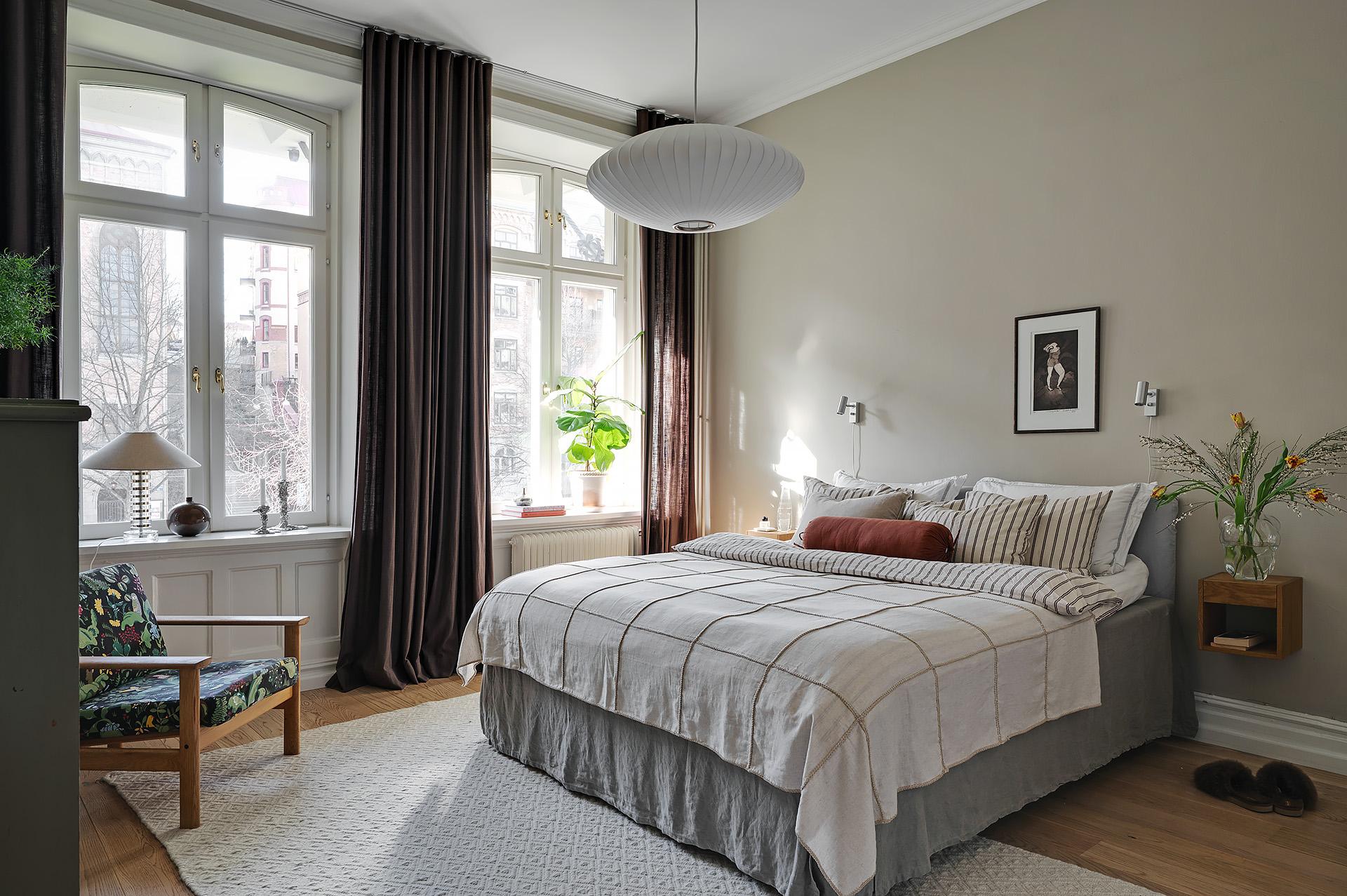 chambre décoration scandinave