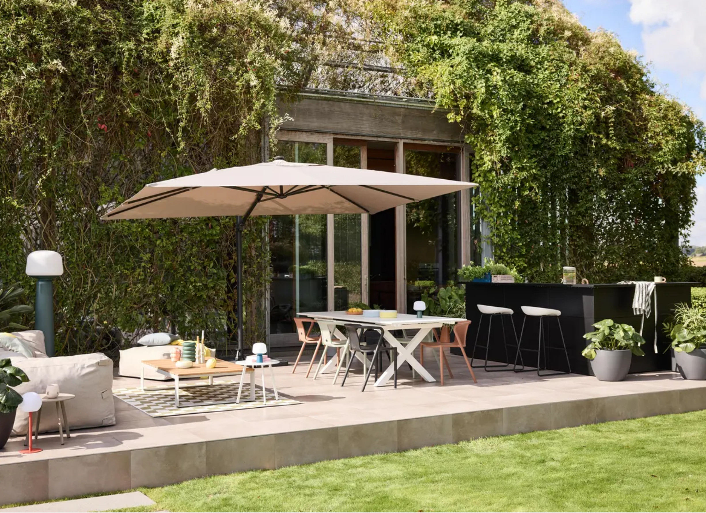 mobilier design terrasse et jardin Leroy Merlin