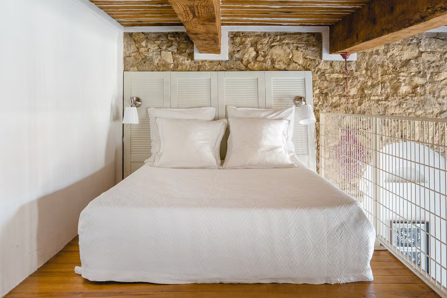 chambre sur mezzanine basse