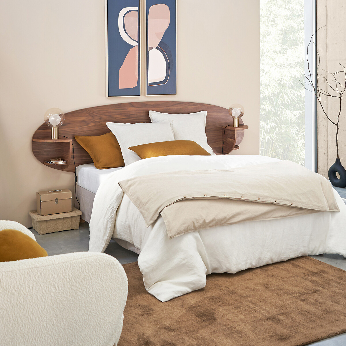 chambre tête de lit noyer chambre tête de lit noyer