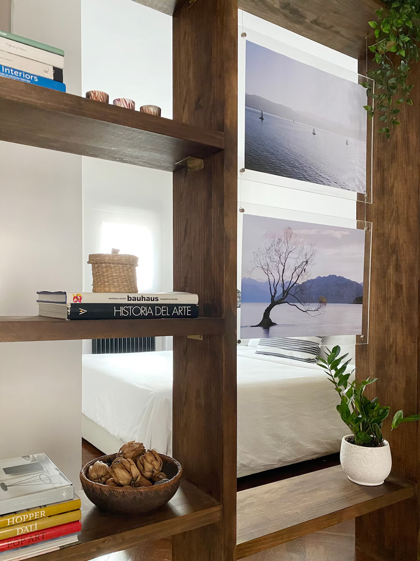 chambre mini loft décoration contemporaine