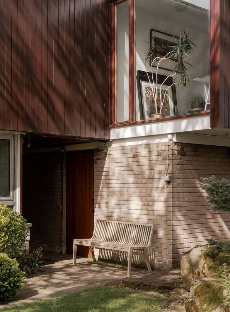 maison par l maison par l'architecte Peter Womersley 1954 en Angleterre