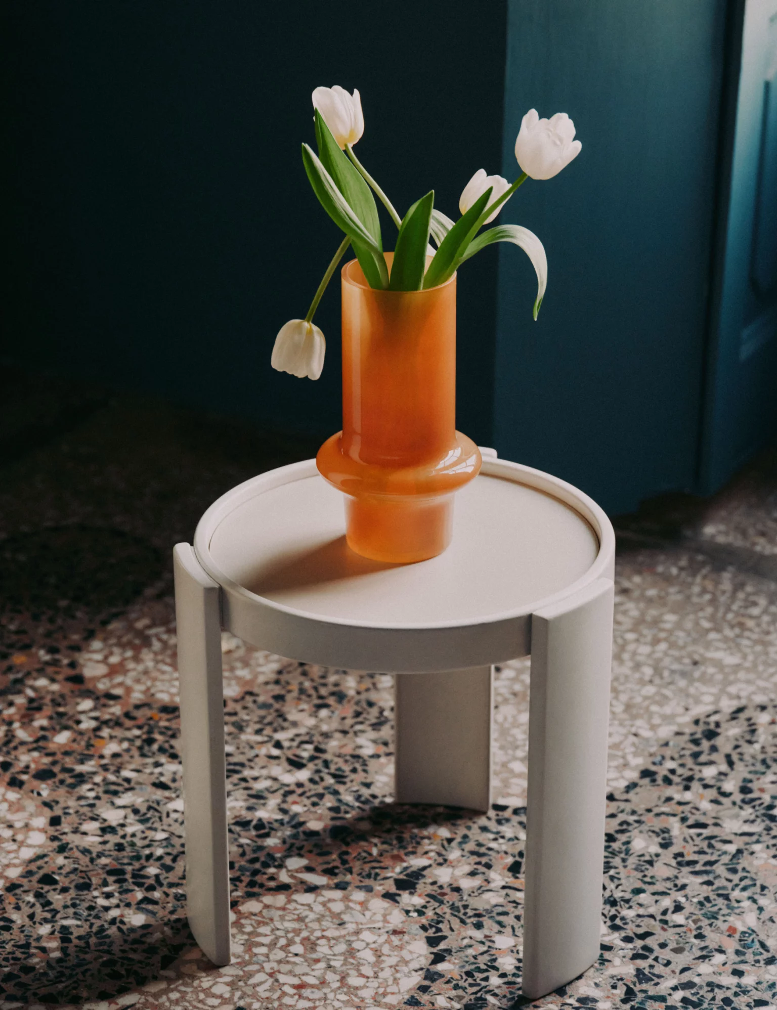 vase orange